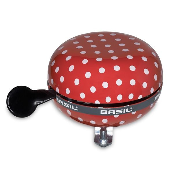 Bel Basil Ding Dong 80mm Polkadot Rood-Wit