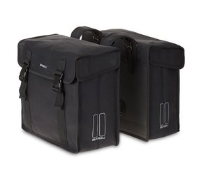 Basil dubbele fietstas Kavan zw Basil dubbele fietstas Kavan zw