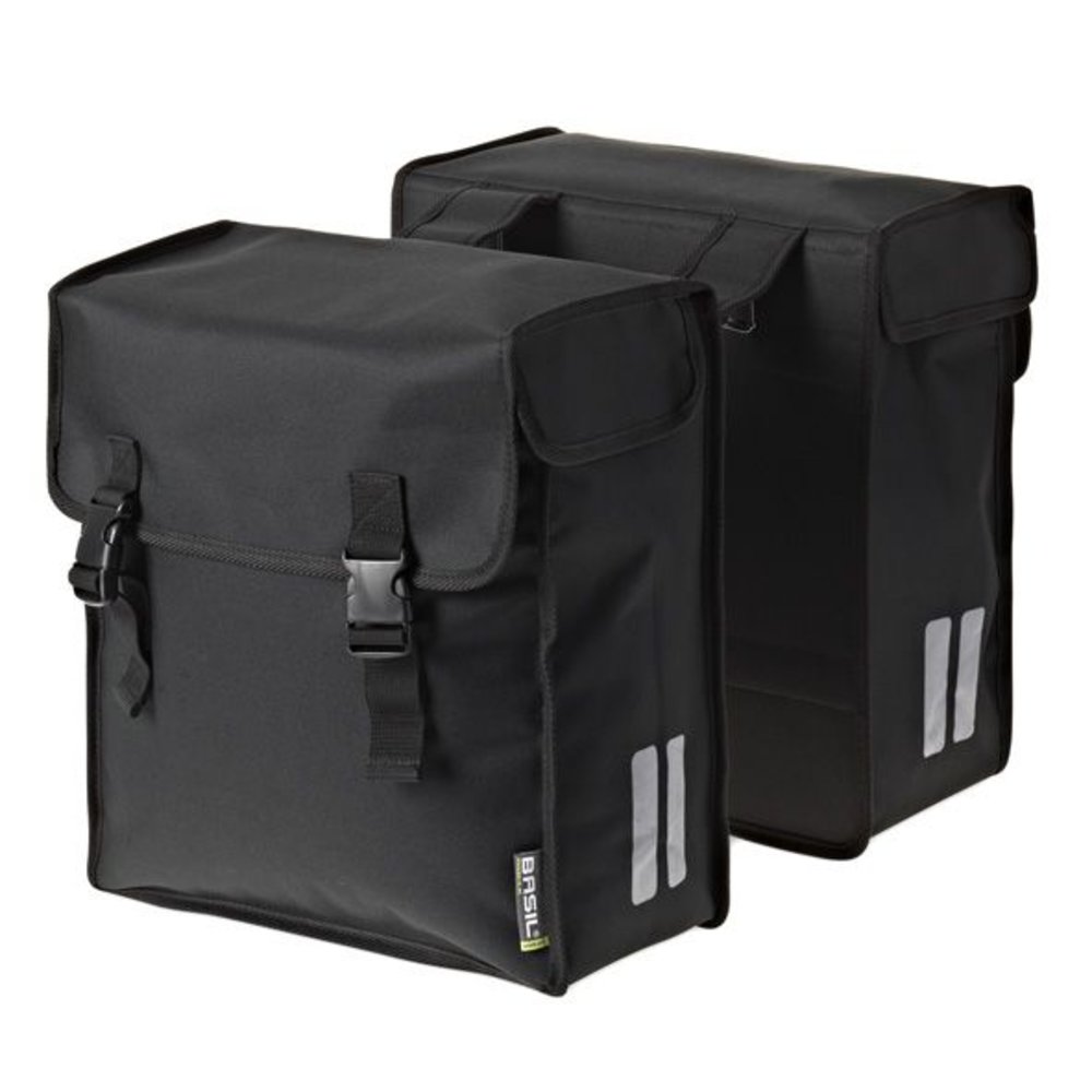 Basil dubbele fietstas Mara 3XL zw Basil dubbele fietstas Mara 3XL zw