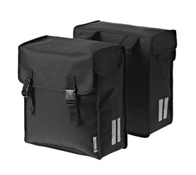 Basil dubbele fietstas Mara 3XL zw Basil dubbele fietstas Mara 3XL zw