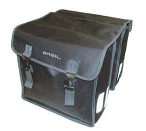 Basil dubbele fietstas Mara XL zw Basil dubbele fietstas Mara XL zw