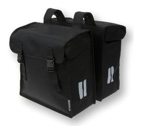 Basil dubbele fietstas Mara XXL zw Basil dubbele fietstas Mara XXL zw