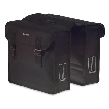 Basil dubbele fietstas Mara zw Basil dubbele fietstas Mara zw