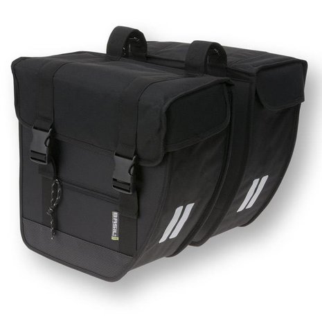 Basil dubbele fietstas Tour zwart Basil dubbele fietstas Tour zwart