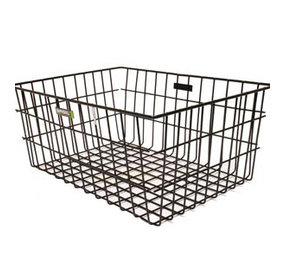 Basil mand Zembla staal groot zw Basil mand Zembla staal groot zw