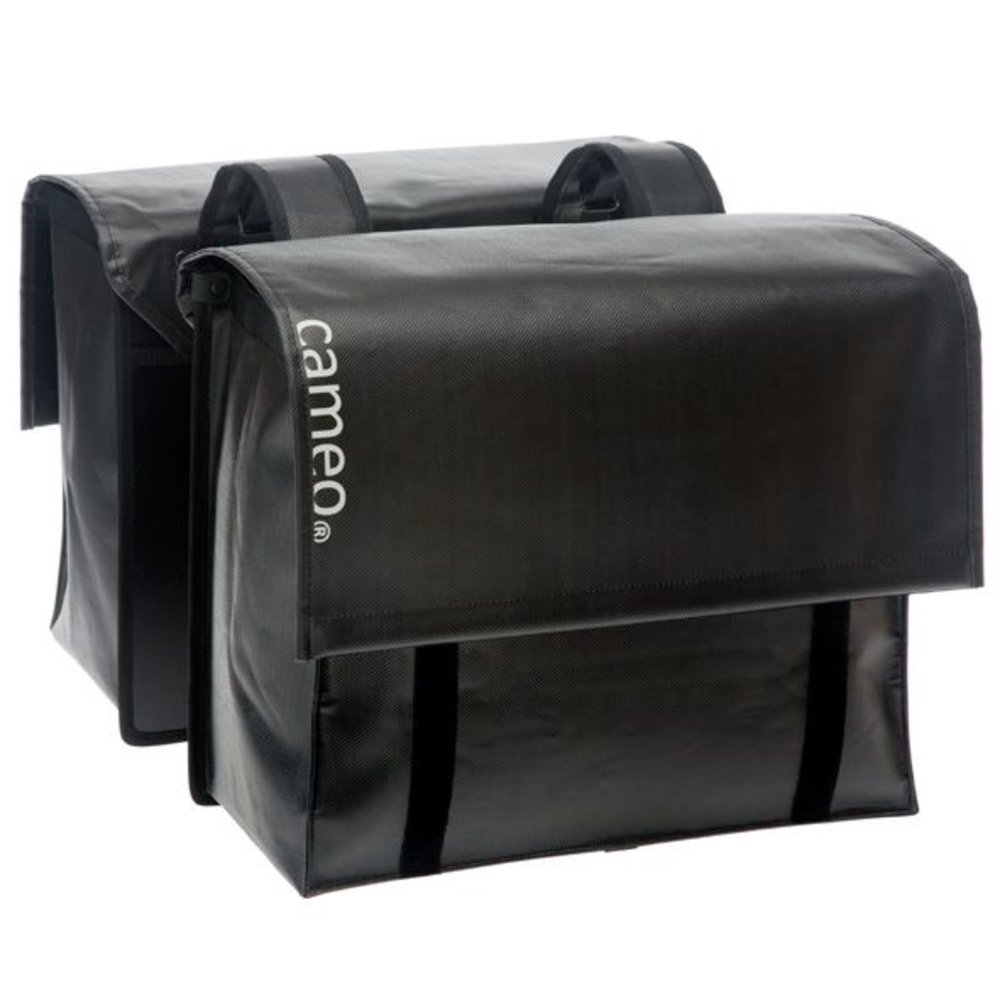 Cameo dubbele fietstas bisonyl zw Cameo dubbele fietstas bisonyl zw