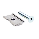 Esge adapterplaat midden stand