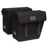 New Looxs dubbele fietstas Origin Hybride Black New Looxs dubbele fietstas Origin Hybride Black