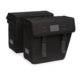 New Looxs dubbele fietstas Origin Hybride Black New Looxs dubbele fietstas Origin Hybride Black