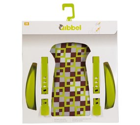 Qibbel stylingset luxe achterzitje checked green Qibbel stylingset luxe achterzitje checked green