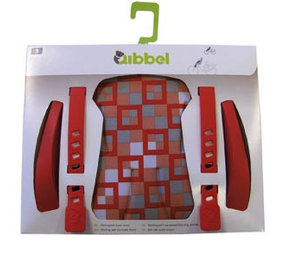 Qibbel stylingset luxe voorzitje checked red Qibbel stylingset luxe voorzitje checked red