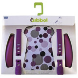Qibbel stylingset luxe dots paars voorzitje