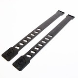 Qibbel voetenbakriem zwart