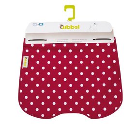 Qibbel windschermflap Polka Dot red Qibbel windschermflap Polka Dot red