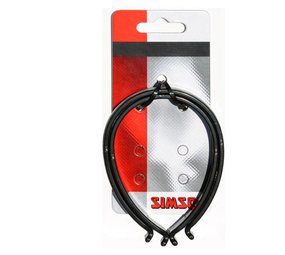 Simson broekklem pvc m/reflectie Simson broekklem pvc m/reflectie