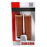 Simson handvatten set leer kort/lang br Simson handvatten set leer kort/lang br