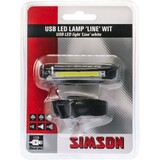 Simson koplamp Line led usb 8 lux Simson koplamp Line led usb 8 lux