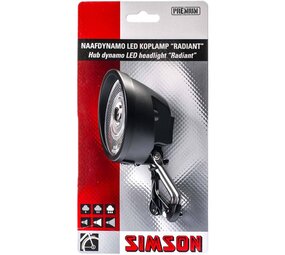 Simson koplamp Radiant naafdyn 7 lux aan/uit