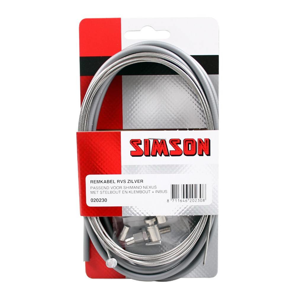 Simson remkabel Nexus RVS zi