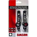Simson verlichting set Bullit 2,5/1,5 lux batt Simson verlichting set Bullit 2,5/1,5 lux batt