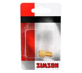 Simson verloopnippel Fiets/Auto Simson verloopnippel Fiets/Auto