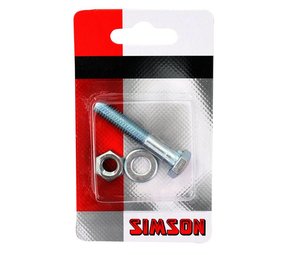 Simson zadelpenbout M8x45 Simson zadelpenbout M8x45