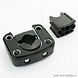 Bobike Montageblok adapter bevestigingsblok Mini Plus, One, Exclusive en City versie 2 voor