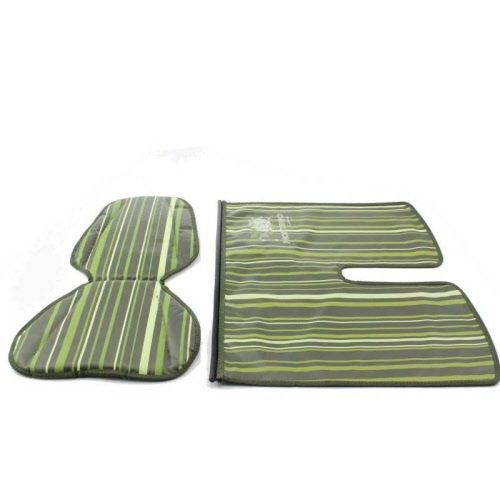 Kussenset Mini + Windschermflap Stripe Green