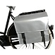 de Poort Dubbele Fietstas 46L Zilver de Poort Dubbele Fietstas 46L Zilver