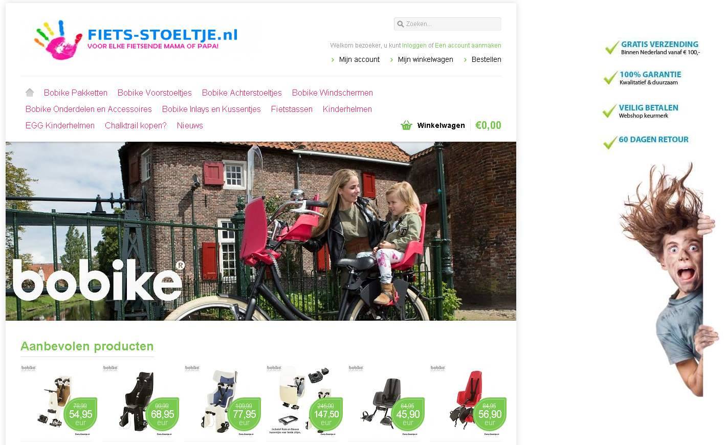 Fiets-Stoeltje.nl is totaal vernieuwd Fiets-Stoeltje.nl is totaal vernieuwd