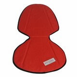 Hooodie Kussentje Maxi Rood met zwarte bies Hooodie Kussentje Maxi Rood met zwarte bies