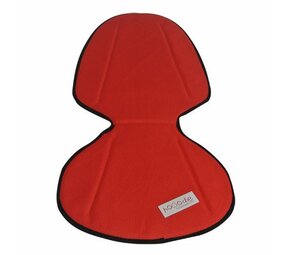 Hooodie Kussentje Maxi Rood met zwarte bies Hooodie Kussentje Maxi Rood met zwarte bies