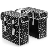 Basil Dubbele Fietstas Mara XL heart dots Basil Dubbele Fietstas Mara XL heart dots