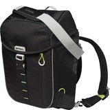 Basil daypack tas Miles black lime Basil daypack tas Miles black lime