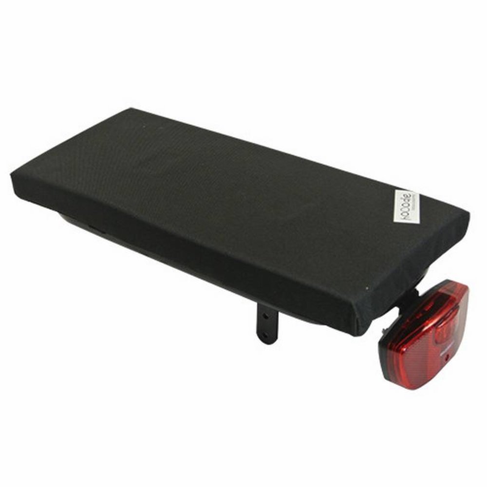 Hooodie Bagagedragerkussen Cushie Solid Black Hooodie Bagagedragerkussen Cushie Solid Black