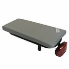 Hooodie Bagagedragerkussen Cushie Silver Solid