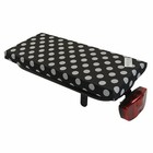 Hooodie Bagagedragerkussen Cushie White Small Dots