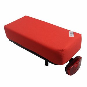 Hooodie Bagagedragerkussen BIG Cushie  Red Solid