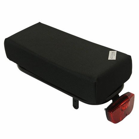 Hooodie Bagagedragerkussen BIG Cushie Black Solid Hooodie Bagagedragerkussen BIG Cushie Black Solid