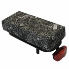 Hooodie Bagagedragerkussen BIG Cushie Black'ish Pattern