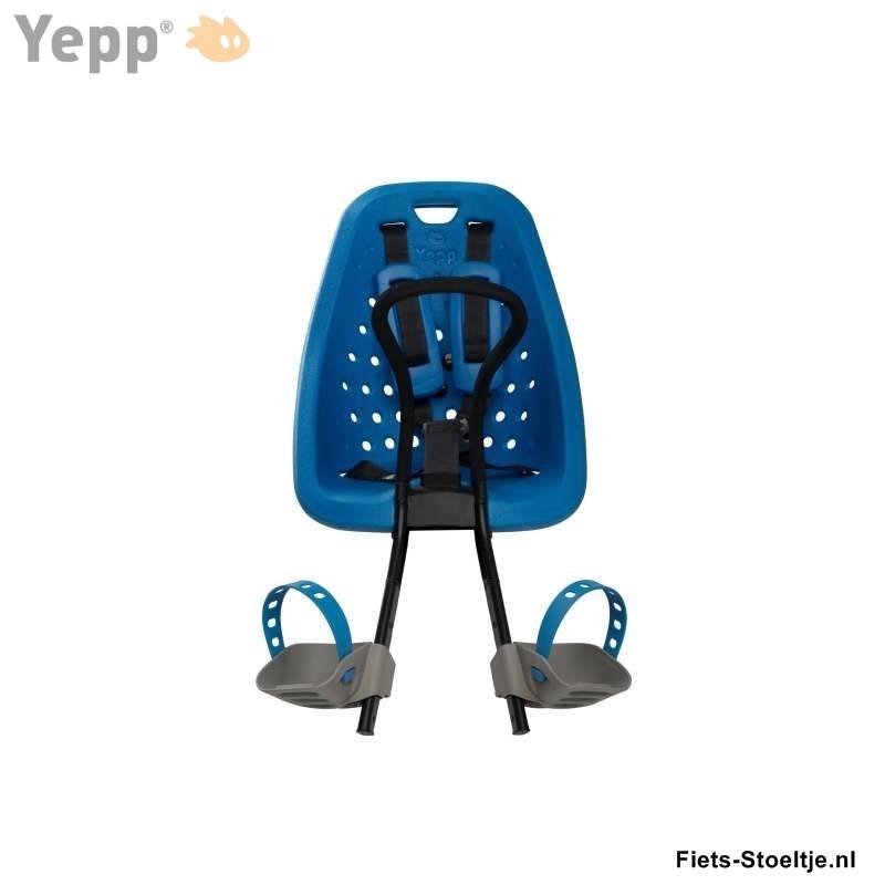 Thule Yepp Original Mini voorzitje blauw - Fiets-stoeltje.nl