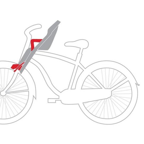 Polisport Mini Guppy Voorstoeltje Polisport Mini Guppy Voorstoeltje