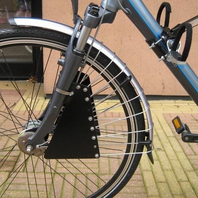 Zadel op Stang Spaakafschermer Spaakbeschermer Voet beschermer