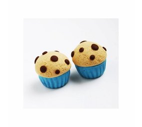 Bike Belle Ventieldoppen Set Blauwe Cupcake Bike Belle Ventieldoppen Set Blauwe Cupcake