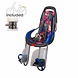 Qibbel achterzitje inclusief bevestigings materiaal voor bagagedrager Blossom roses blue Qibbel achterzitje inclusief bevestigings materiaal voor bagagedrager Blossom roses blue