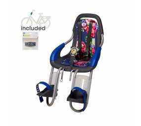 Qibbel voorzitje stuurpen bevestiging Roses Blue