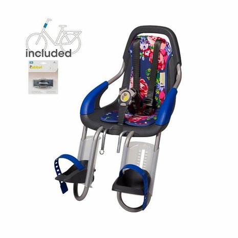 Qibbel voorzitje stuurpen bevestiging Roses Blue