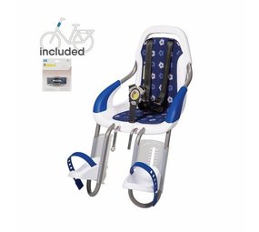 Qibbel voorzitje wit stuurpen bevestiging Royal Blue Qibbel voorzitje wit stuurpen bevestiging Royal Blue