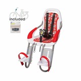 Qibbel voorzitje wit stuurpen bevestiging Checked Red