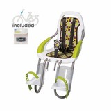 Qibbel voorzitje wit stuurpen bevestiging Checked Green